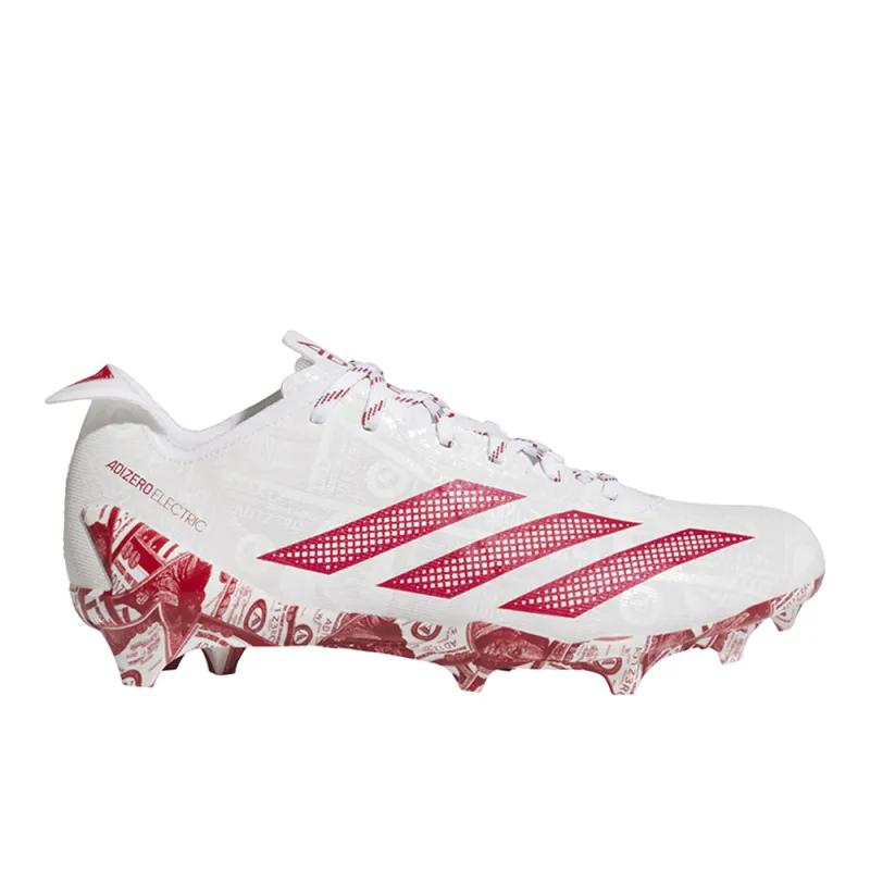 Adizero Electric II SMU American Football Cleats made by Adidas