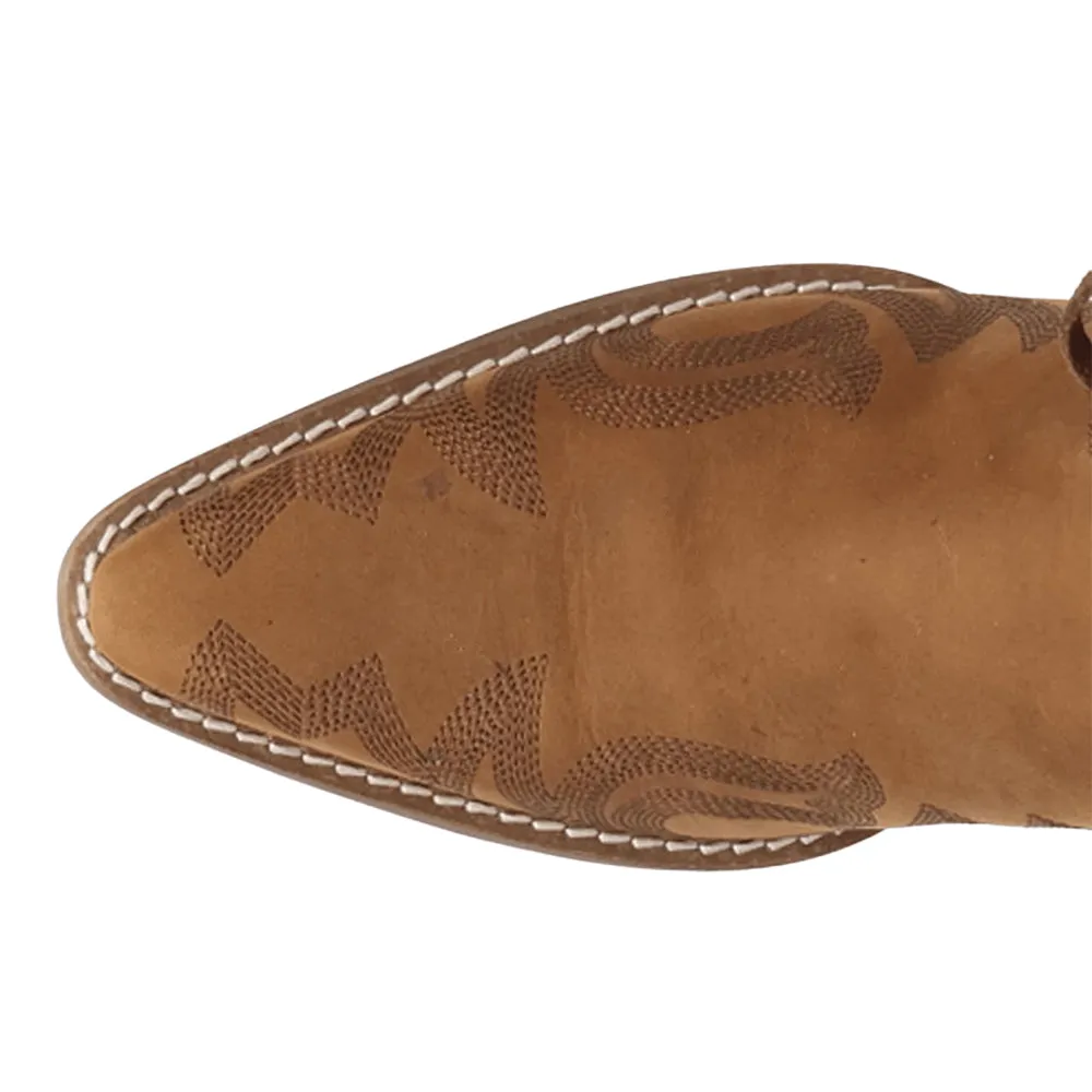 Walk West Leather Snip Toe Pull On Boots sold by Shoebacca product image thumbnail 4