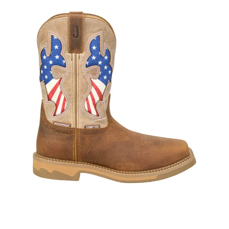 Bolt Waterproof Soft Toe Work Boots made by Justin Boots