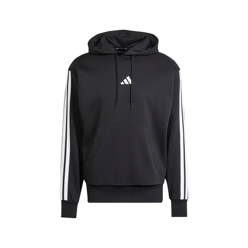 Essentials 3-Stripes Fleece Hoodie made by Adidas