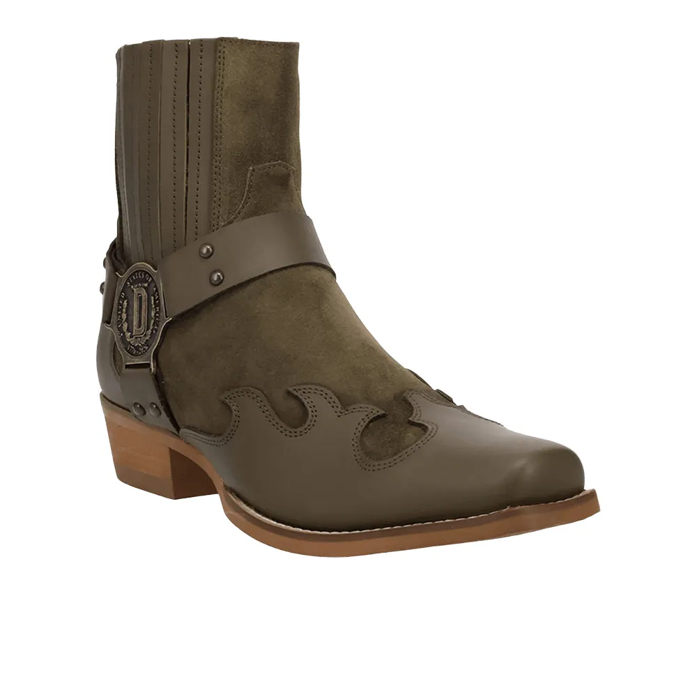 Bandit Leather Square Toe Zippered Booties sold by Shoebacca product image thumbnail 2