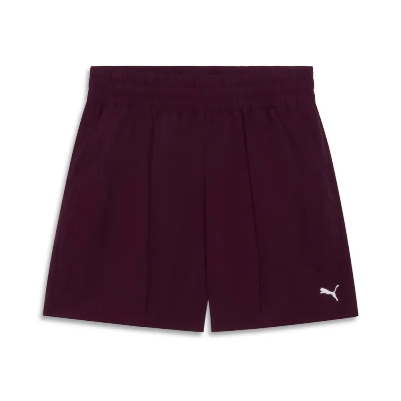 Essentials Woven Pin Tuck Shorts made by Puma