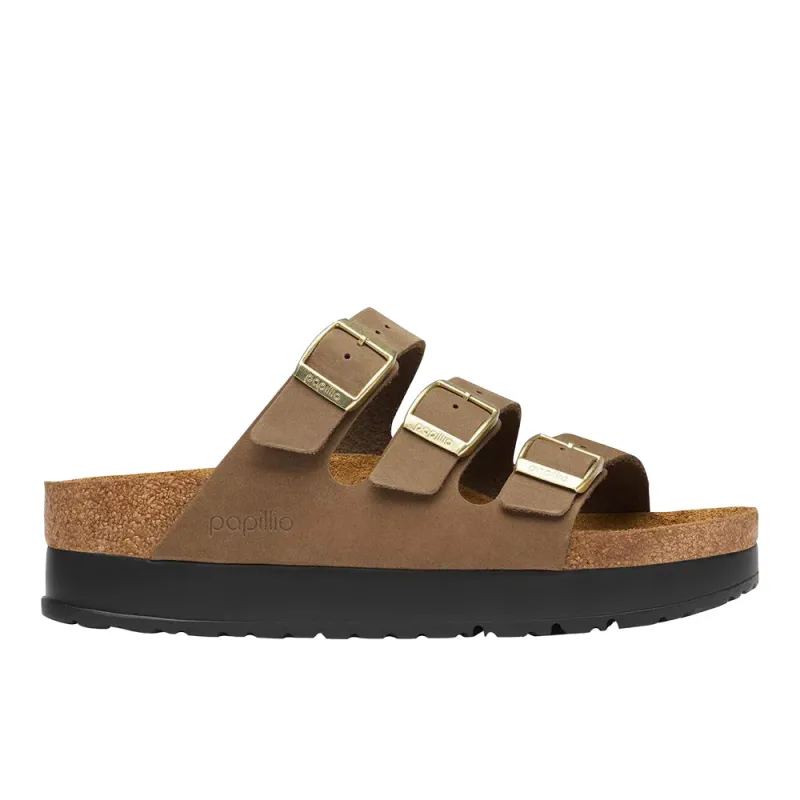 Florida III Flex Platform Nubuck Sandals made by Birkenstock