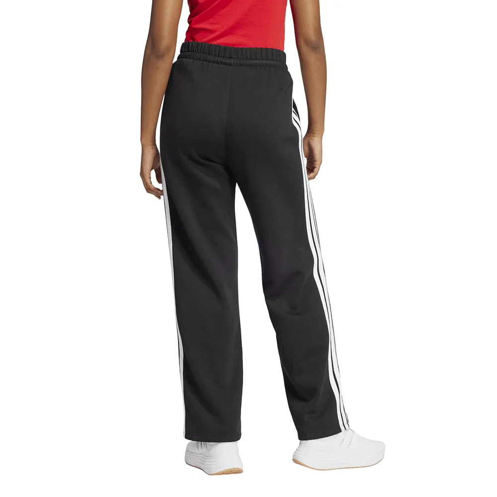 Essentials 3-Stripes Open-Hem Fleece Joggers sold by Shoebacca product image thumbnail 3