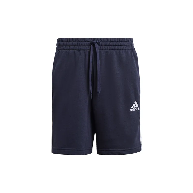 Essentials French Terry 3-Stripes Shorts made by Adidas