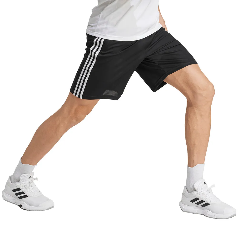 Train Essentials Piqué 3-Stripes Training Shorts sold by Shoebacca product image thumbnail 4
