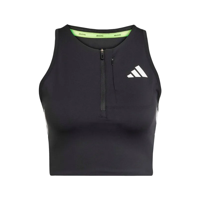 Adizero Running Gel Pocket Crop Long-Sleeve Top made by Adidas