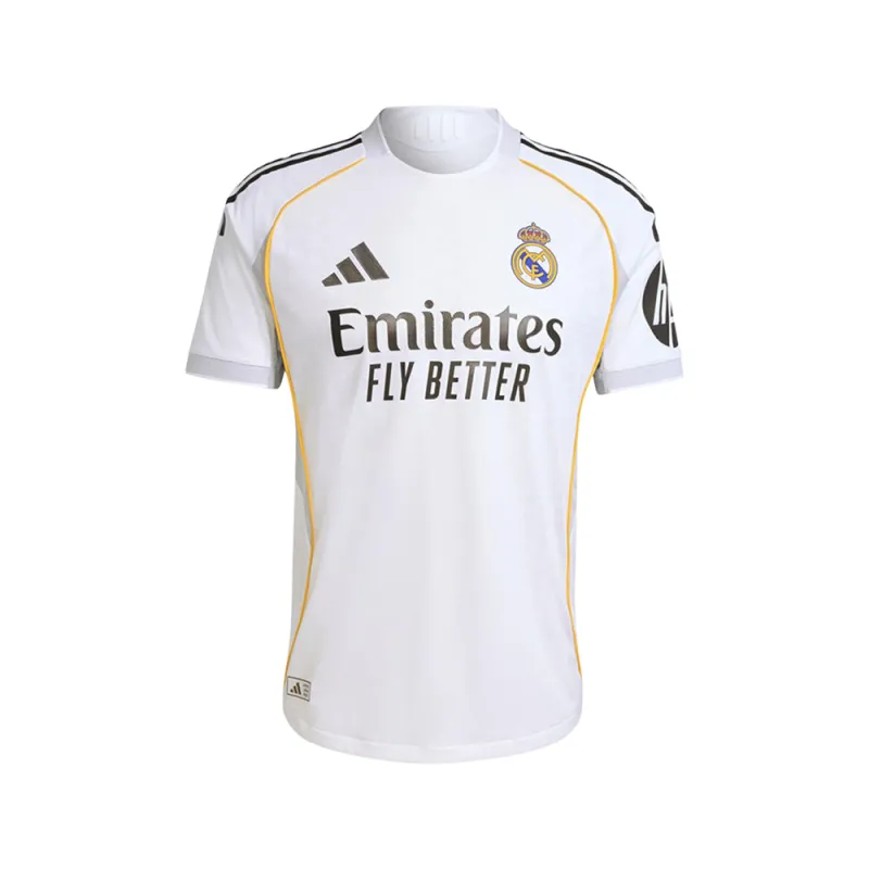 Real Madrid 25/26 Home Authentic Jersey made by Adidas