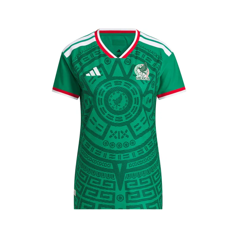 Mexico 26 Home Authentic Jersey made by Adidas
