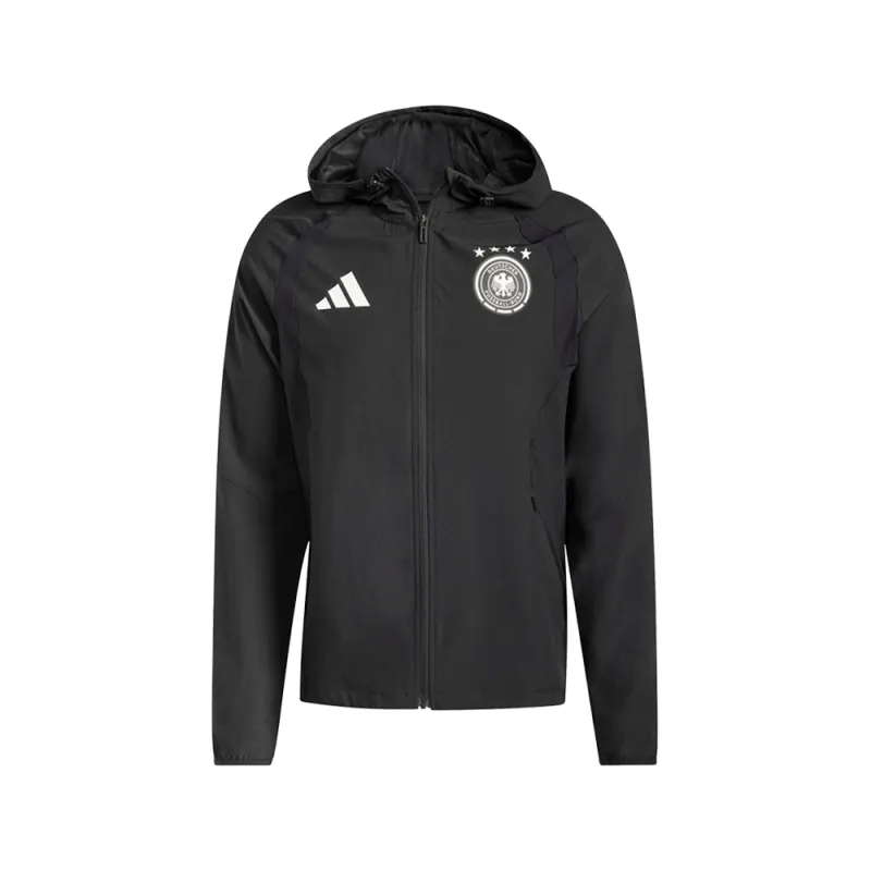 Germany Tiro Travel Full Zip Windbreaker made by Adidas
