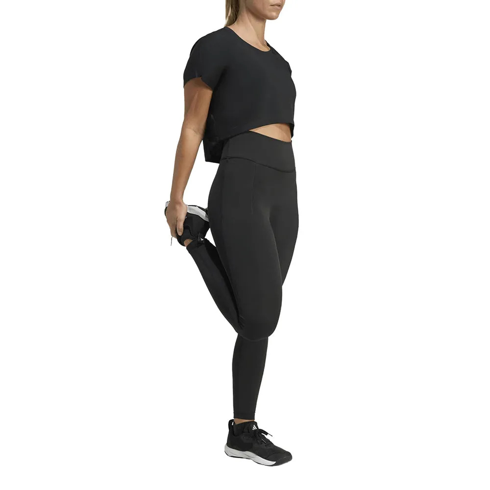 Power Workout Cropped Boxy 3-Stripes Tank sold by Shoebacca product image thumbnail 4