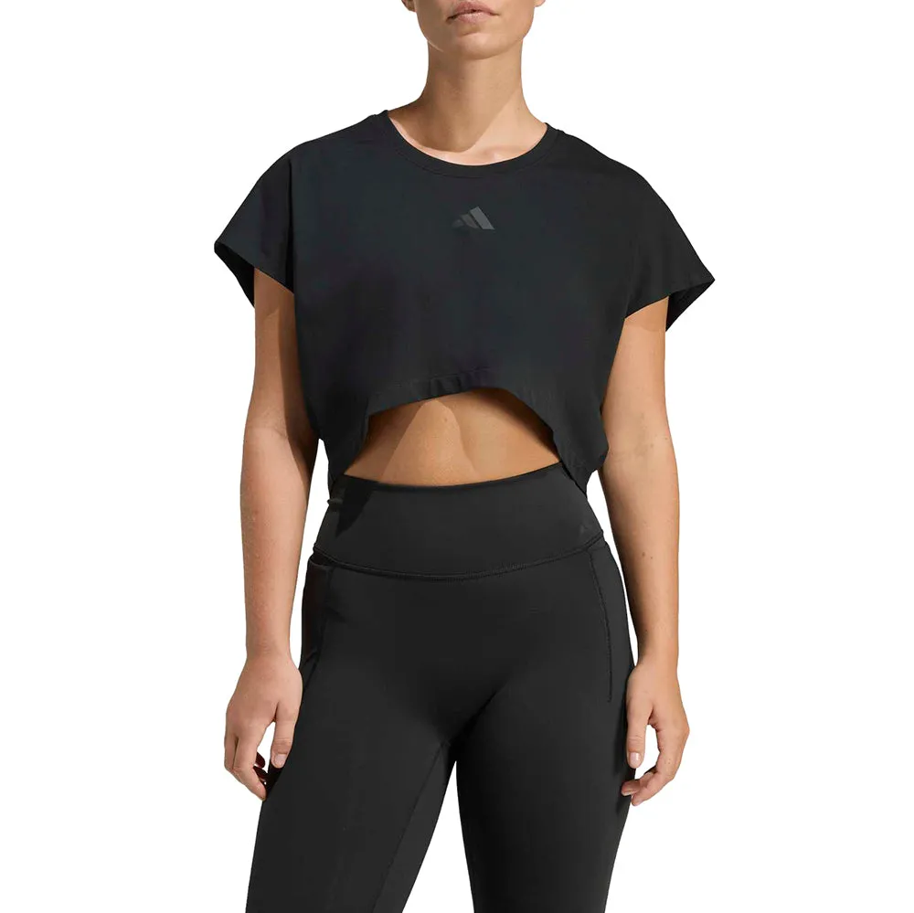 Power Workout Cropped Boxy 3-Stripes Tank sold by Shoebacca product image thumbnail 2