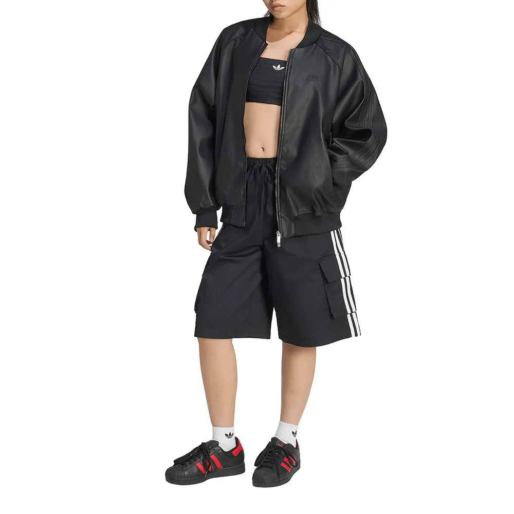 Pleather Oversized Track Top sold by Shoebacca product image thumbnail 4