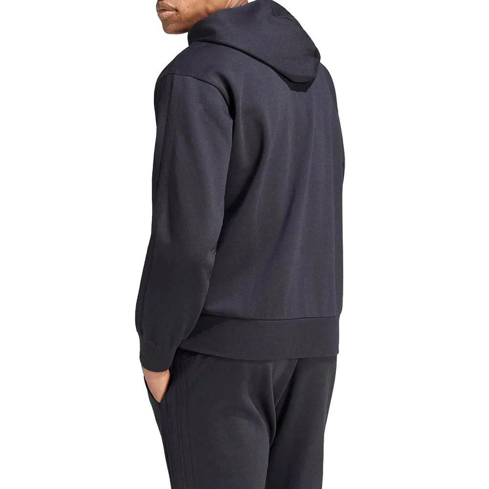 Essentials 3-Stripes Fleece Hoodie sold by Shoebacca product image thumbnail 3