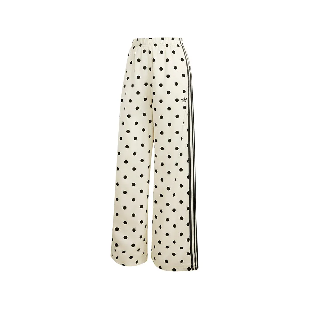 Satin Polka Dots Wide Leg Pant sold by Shoebacca