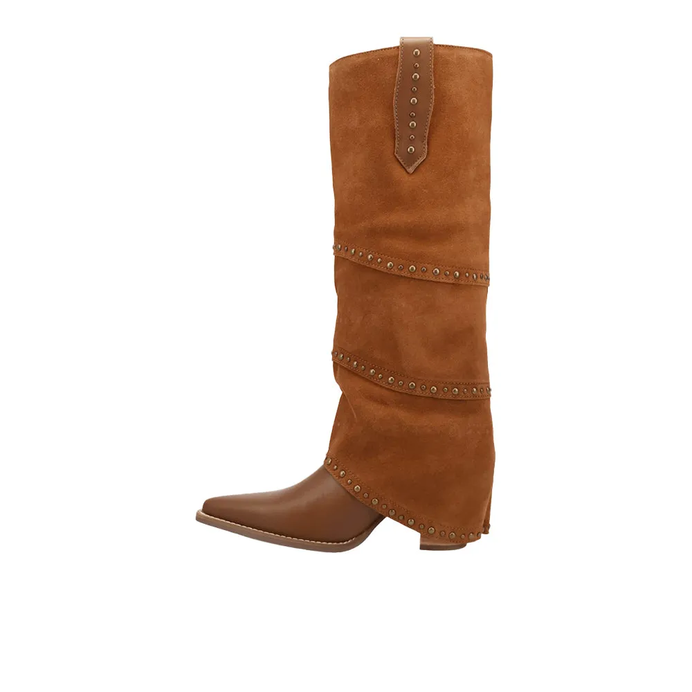 Texani Leather Snip Toe Pull On Boots sold by Shoebacca product image thumbnail 3