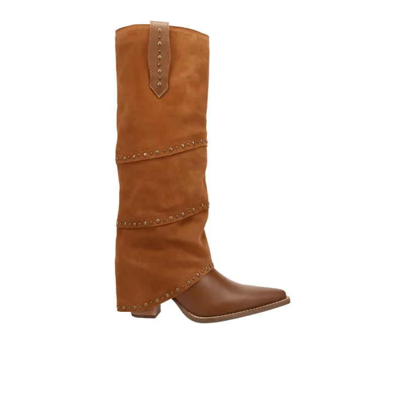 Texani Leather Snip Toe Pull On Boots made by dingo
