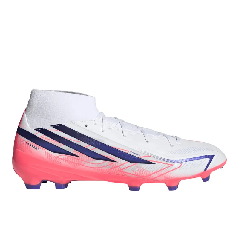 F50 Hyperfast League Mid Firm Ground Soccer Cleats made by Adidas