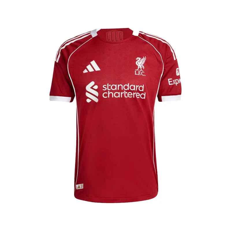 Liverpool Fc 25/26 Home Authentic Jersey made by Adidas