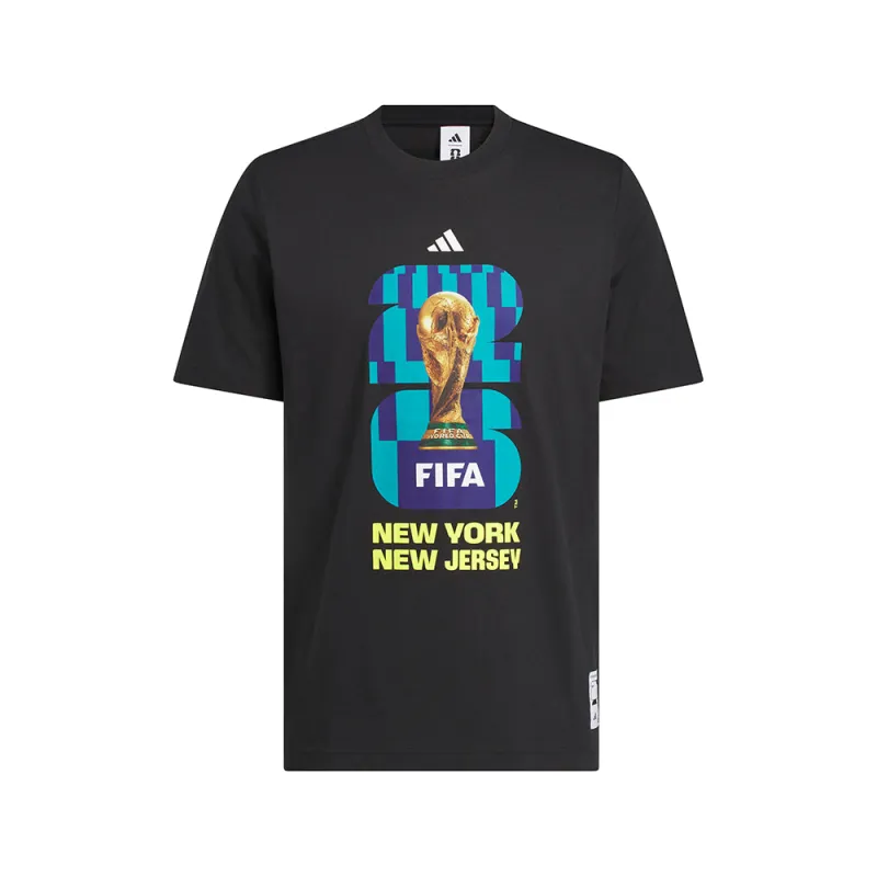 FIFA World Cup 26 Host City New York New Jersey Graphic T-Shirt made by Adidas