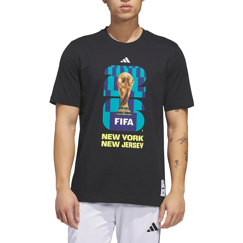 FIFA World Cup 26 Host City New York New Jersey Graphic T-Shirt sold by Shoebacca product image thumbnail 2
