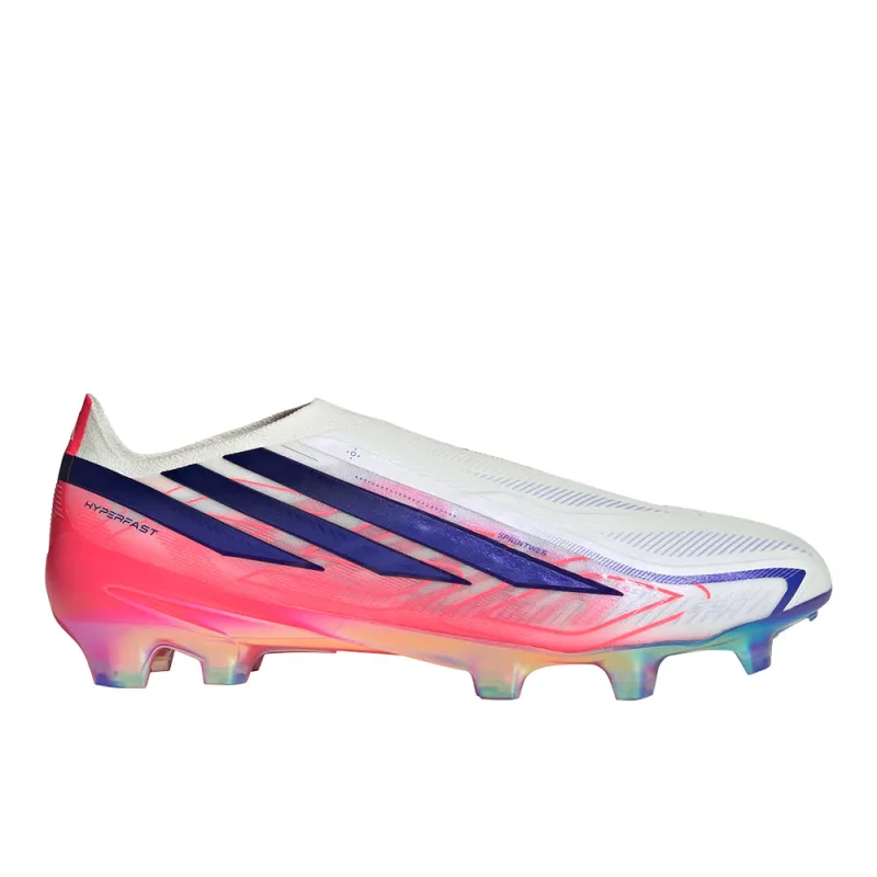 F50 Hyperfast Elite Laceless Firm Ground Soccer Cleats made by Adidas