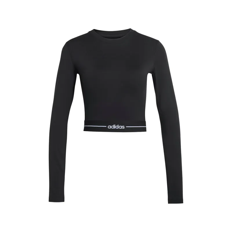 Hyperglam Cropped Long Sleeve T-Shirt made by Adidas