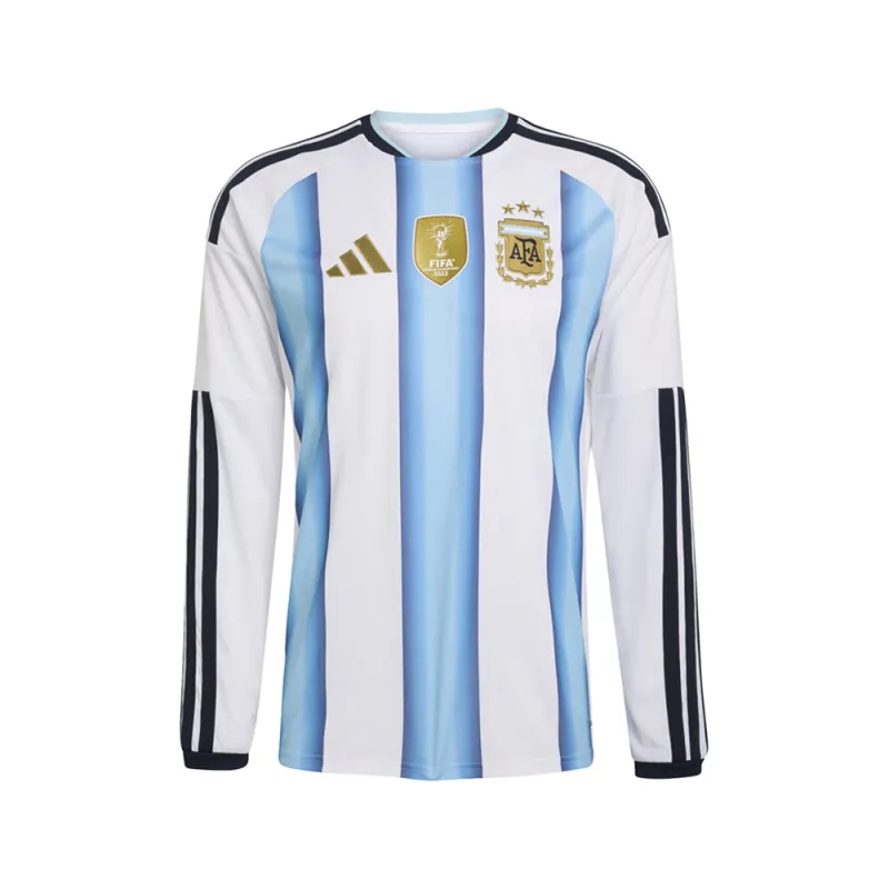 Argentina 26 Home Long Sleeve Jersey made by Adidas