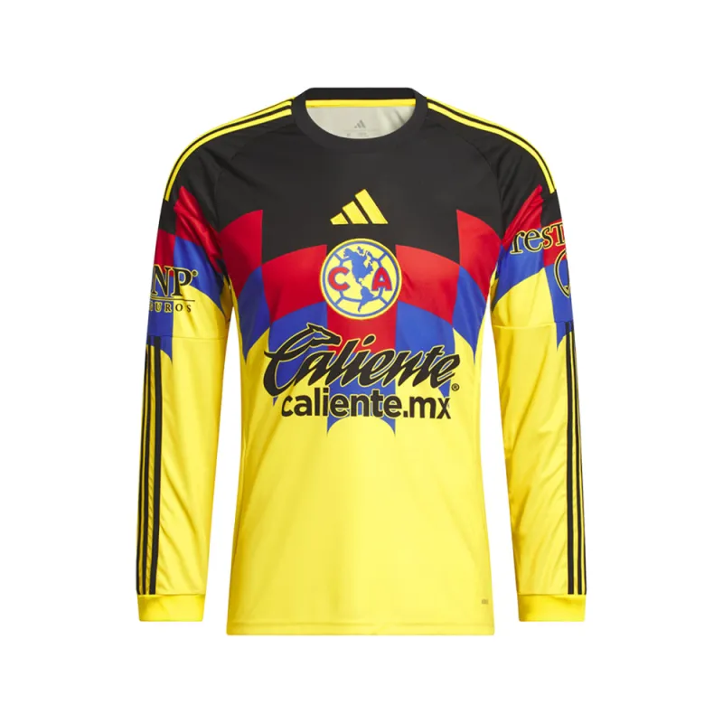 Club América 25/26 Long Sleeve Home Jersey made by Adidas