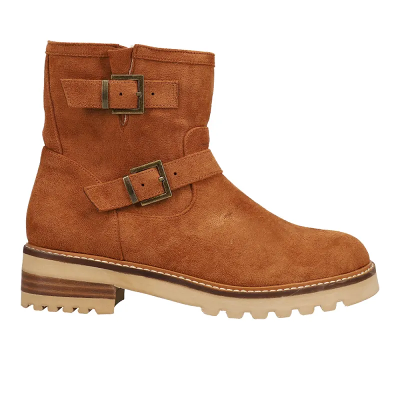 Receipts Round Toe Zippered Boots made by Corkys