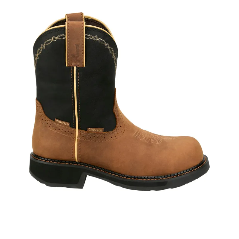Gypsy Work Darby Waterproof Composite Toe Work Boots made by Justin Boots