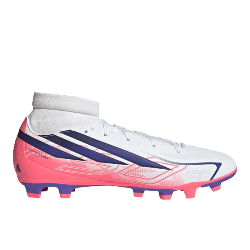 F50 Hyperfast Club Mid Firm Ground / Multi Ground Soccer Cleats made by Adidas