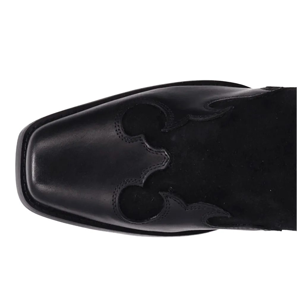 Bandit Leather Square Toe Zippered Booties sold by Shoebacca product image thumbnail 4