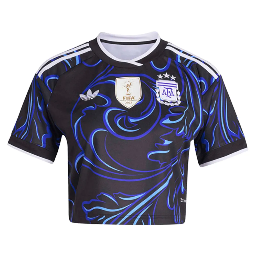 Argentina 26 Away Cropped Jersey sold by Shoebacca