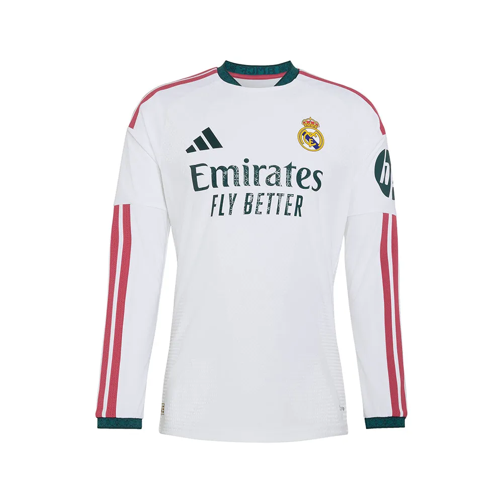Real Madrid 26/27 Home Authentic Jersey Long Sleeve sold by Shoebacca
