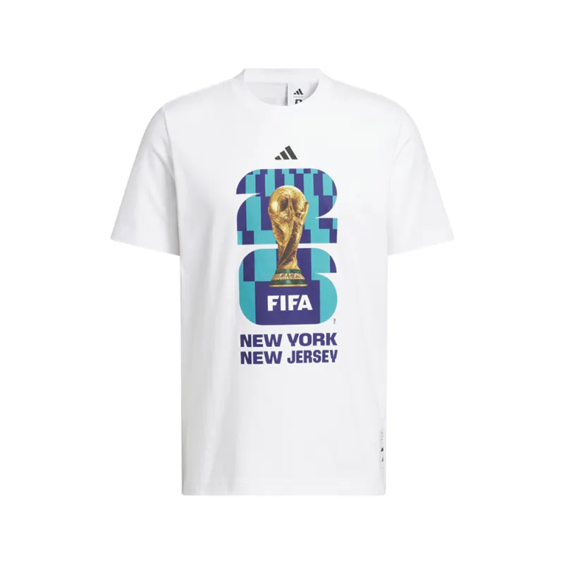 FIFA World Cup 26 Host City New York New Jersey Graphic T-Shirt made by Adidas