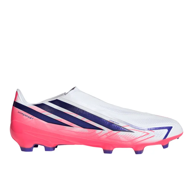 F50 Hyperfast League Laceless Firm Ground Soccer Cleats made by Adidas