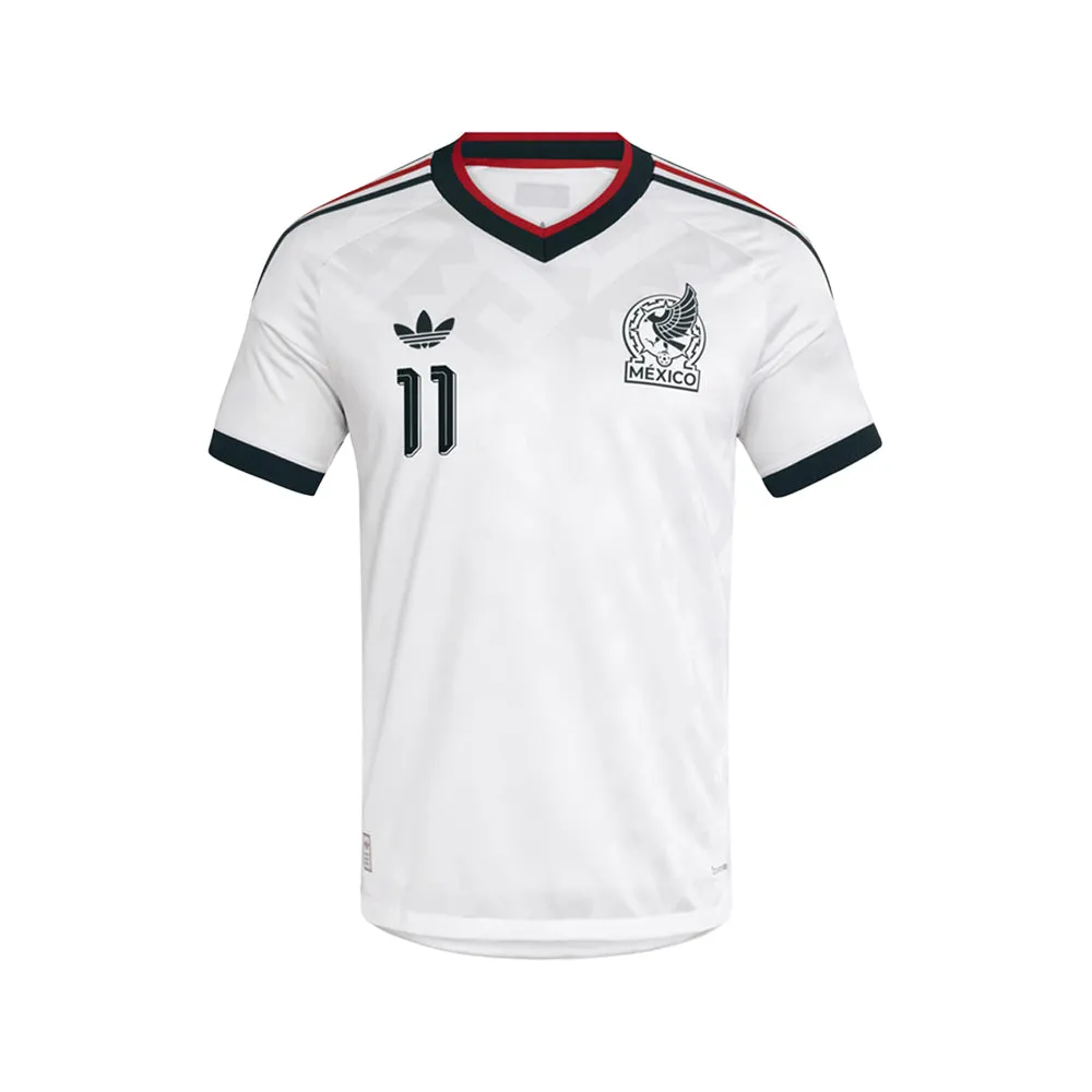 Mexico 26 Away Authentic Gimenez Jersey sold by Shoebacca