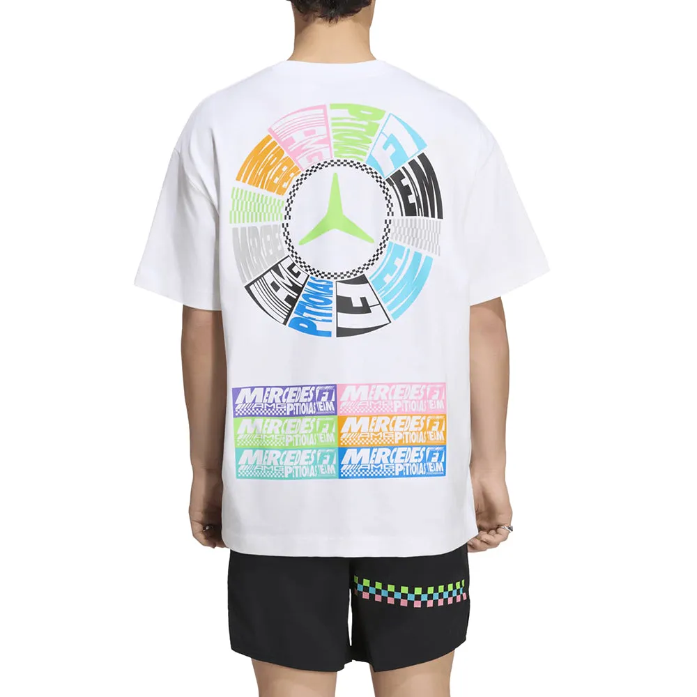 Mercedes - AMG Petronas Formula 1 Team Lights on T-Shirt sold by Shoebacca product image thumbnail 3