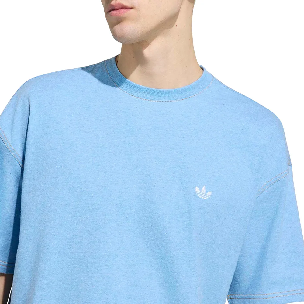 Trefoil Essentials Melange Loose Cropped T-Shirt sold by Shoebacca product image thumbnail 5