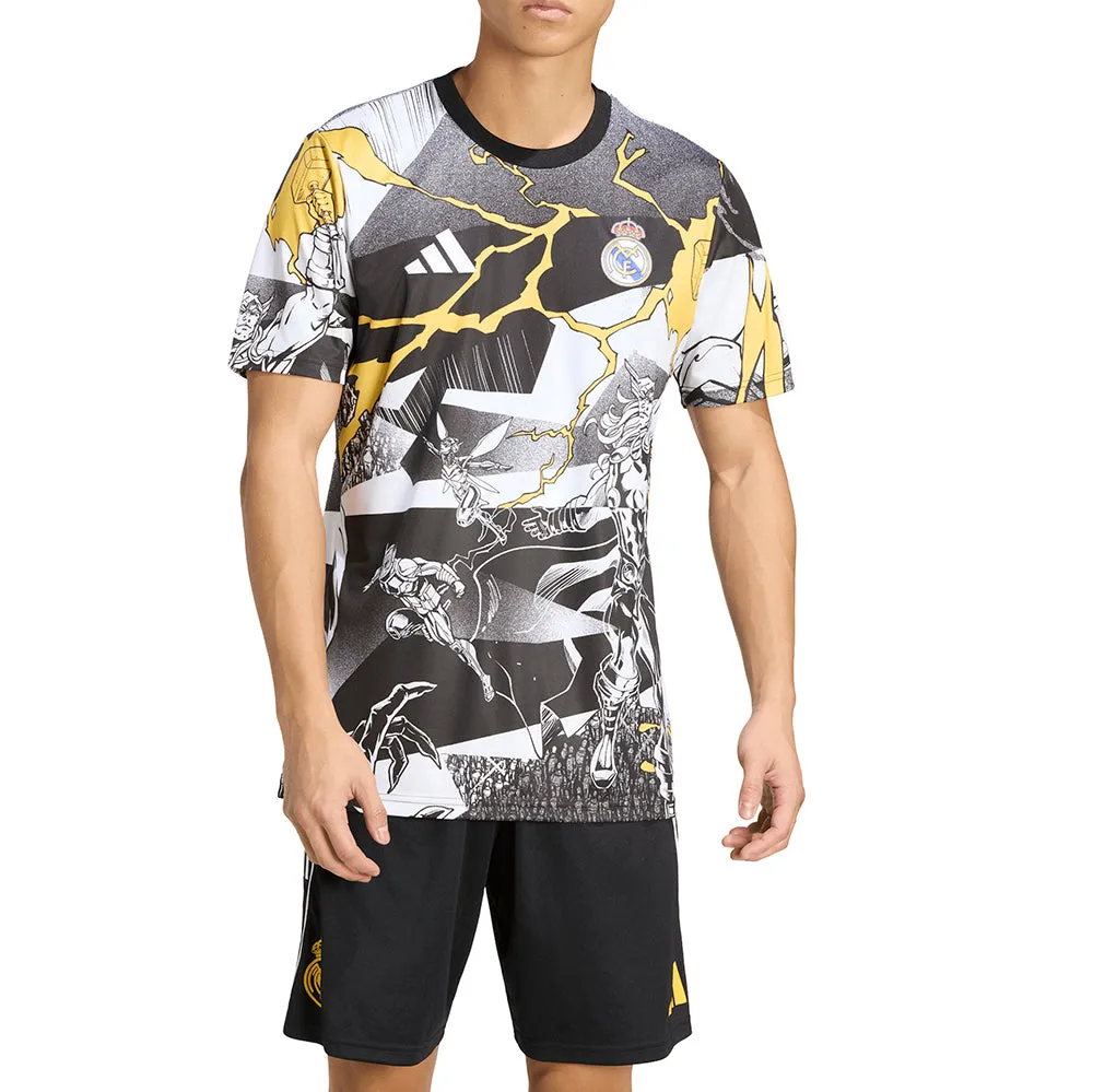 Adidas Real Madrid Avengers 25/26 Pre-Match Jersey sold by Shoebacca product image thumbnail 3