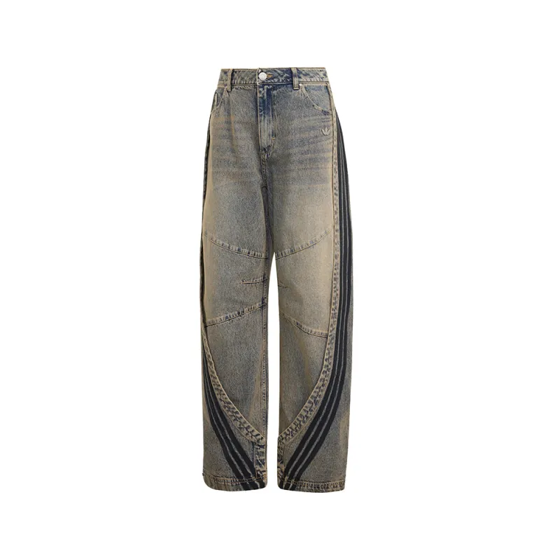 Adilenium 5.0 Banana Overlay Denim Pants made by Shoebacca