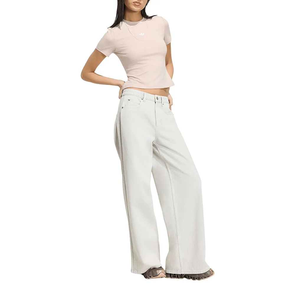 High-Rise Wide-Leg Denim Pants sold by Shoebacca product image thumbnail 4