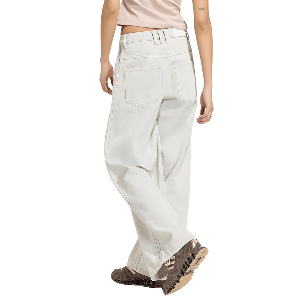High-Rise Wide-Leg Denim Pants sold by Shoebacca product image thumbnail 3
