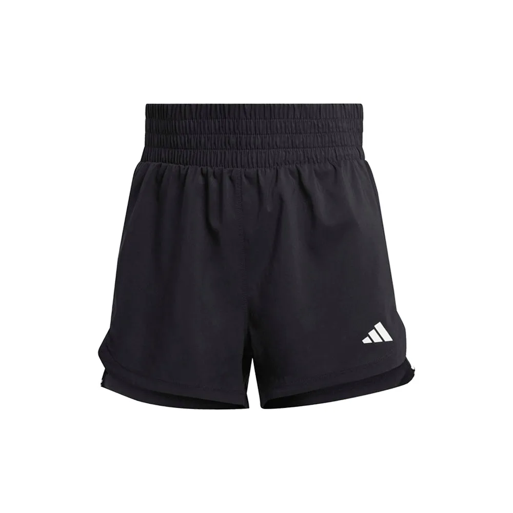 Pacer Training 3-Stripes Woven High-Rise Shorts sold by Shoebacca
