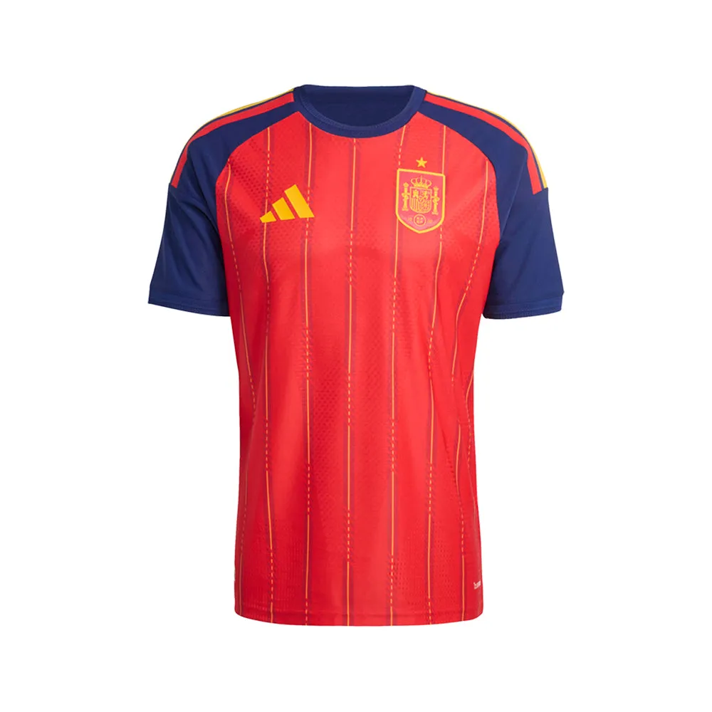 Spain 26 Home Authentic Jersey sold by Shoebacca
