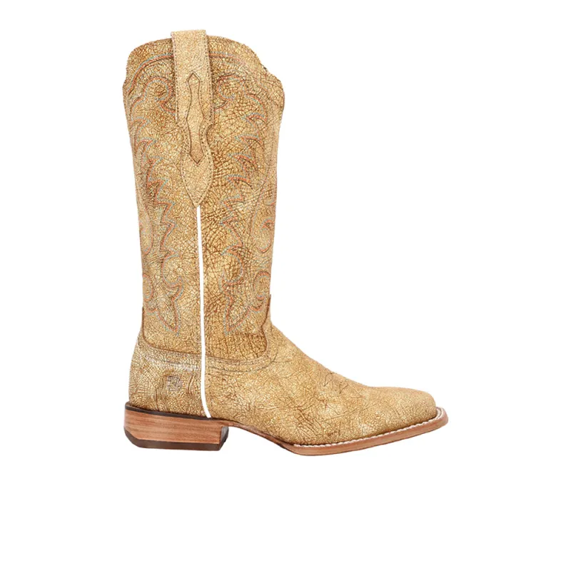 Arene Pro Embroidered Square Toe Pull On Cowboy Boots made by Durango