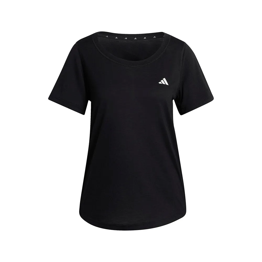 Workout Essentials Scoop Neck T-Shirt sold by Shoebacca