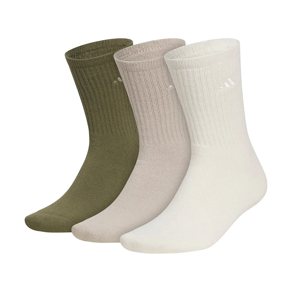 Cushioned Comfort 3-Pack Crew Socks sold by Shoebacca