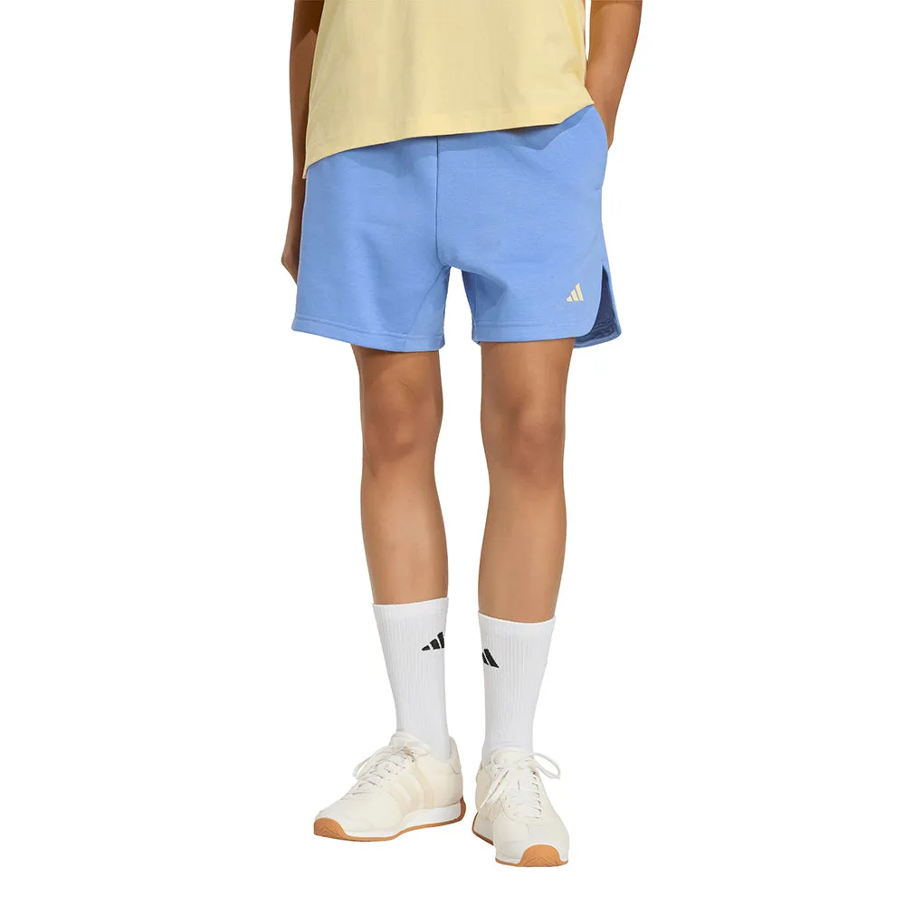 3 Stripes Studio Fleece Loose Shorts sold by Shoebacca product image thumbnail 2